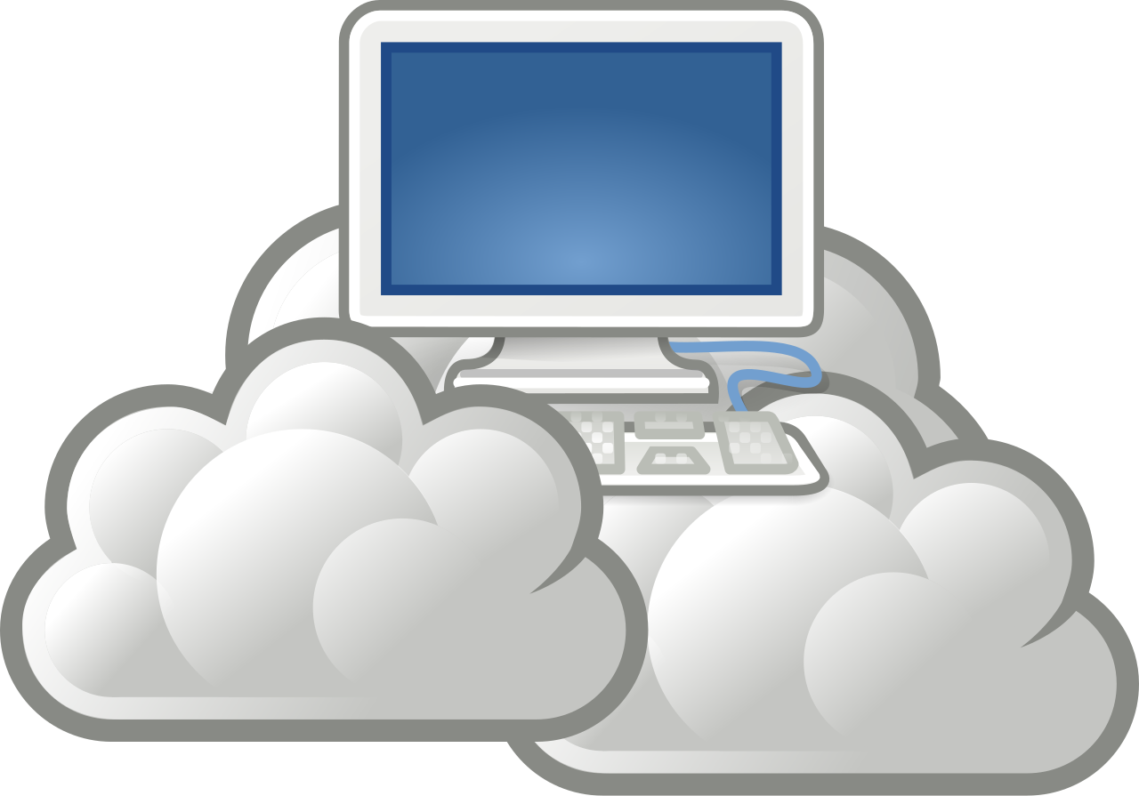 Cloud computing service icons